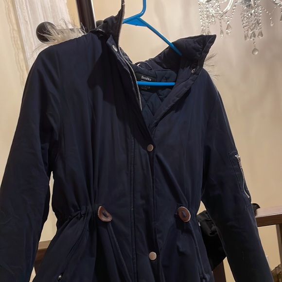 fur collar winter coat - Picture 8 of 8